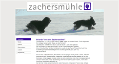 Desktop Screenshot of briards.zachersmuehle.de