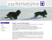 Tablet Screenshot of briards.zachersmuehle.de